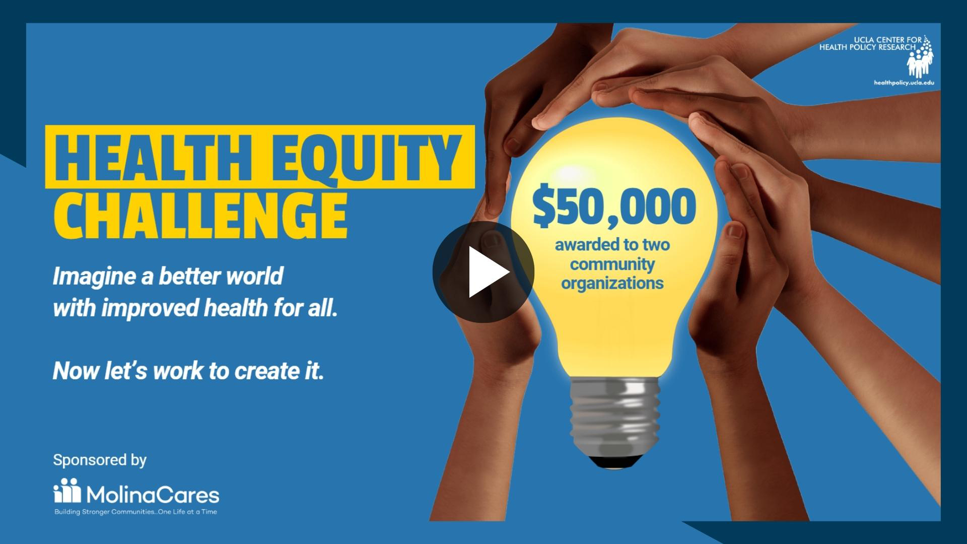 Health Equity Challenge Information Session: January 27, 2022