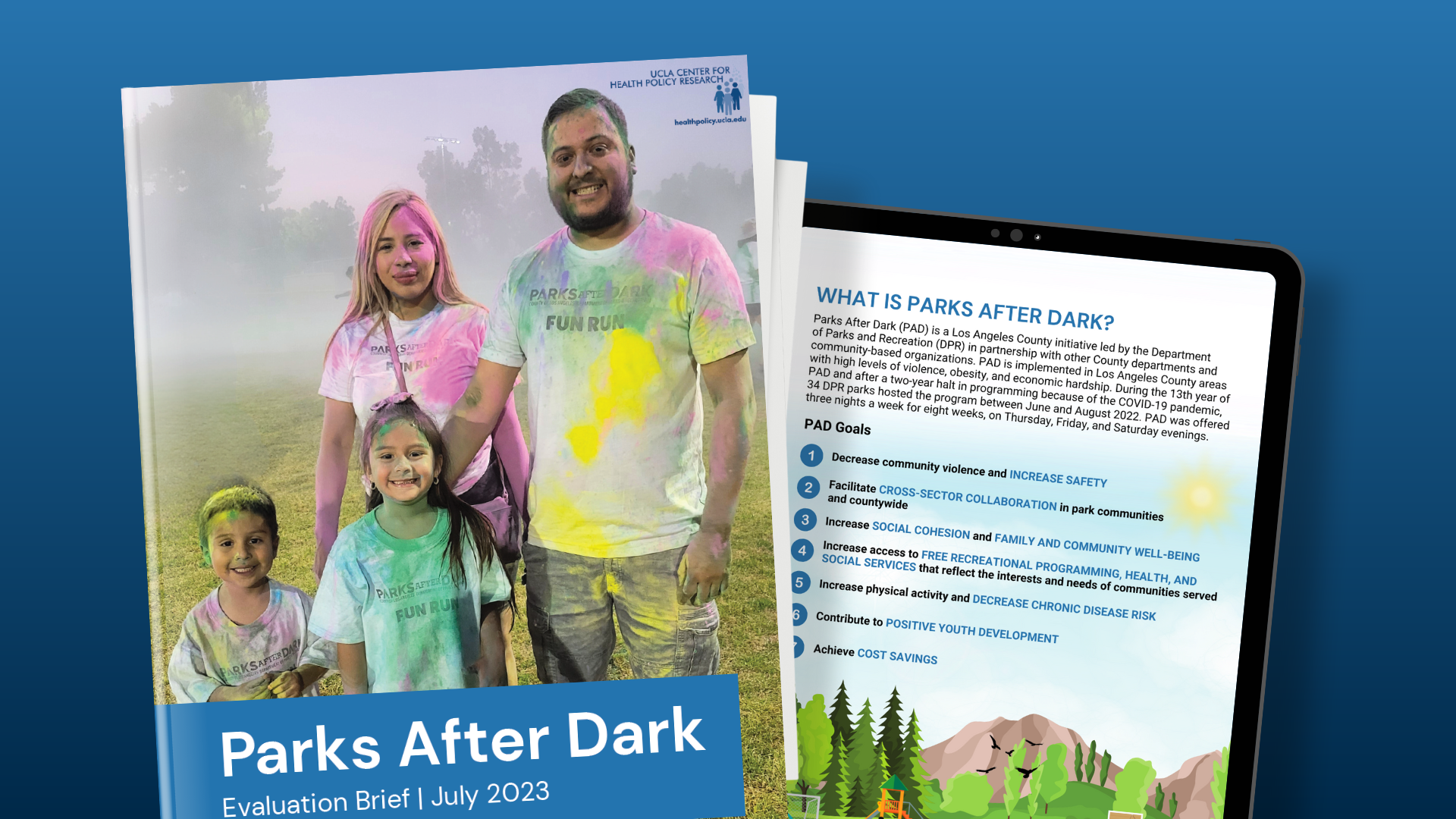 Parks After Dark Evaluation Brief, July 2023