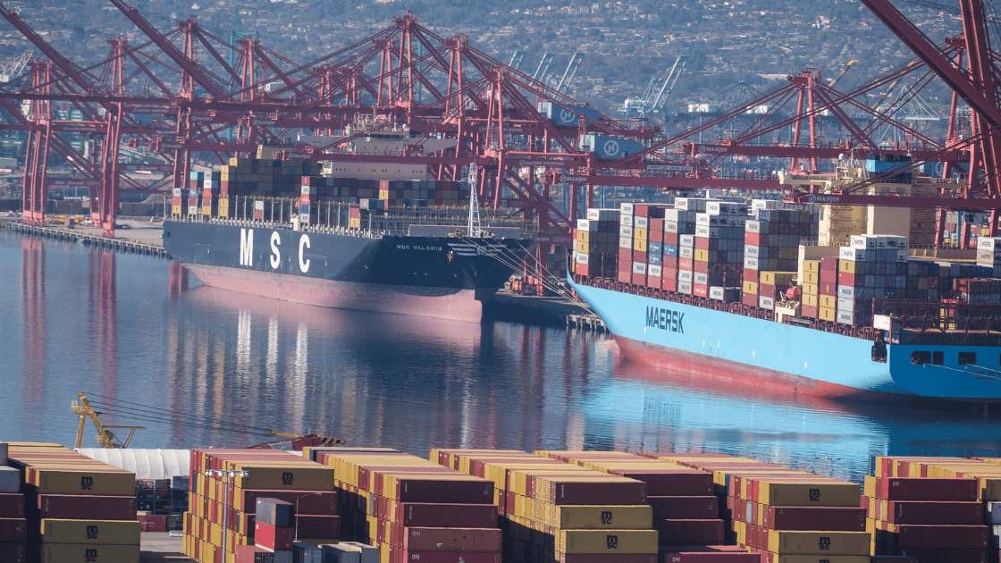 Photo of docking bay