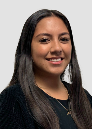 woman with long dark hair and brown complexion