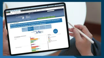 2020 California Health Interview Survey (CHIS) Preliminary COVID-19 Monthly Estimates Dashboard