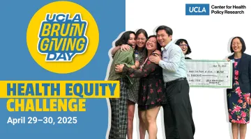 UCLA Bruin Giving Day Health Equity Challenge banner